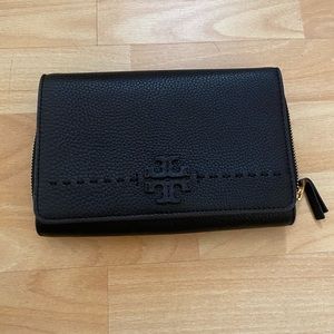 Tory burch crossbody wallet purse